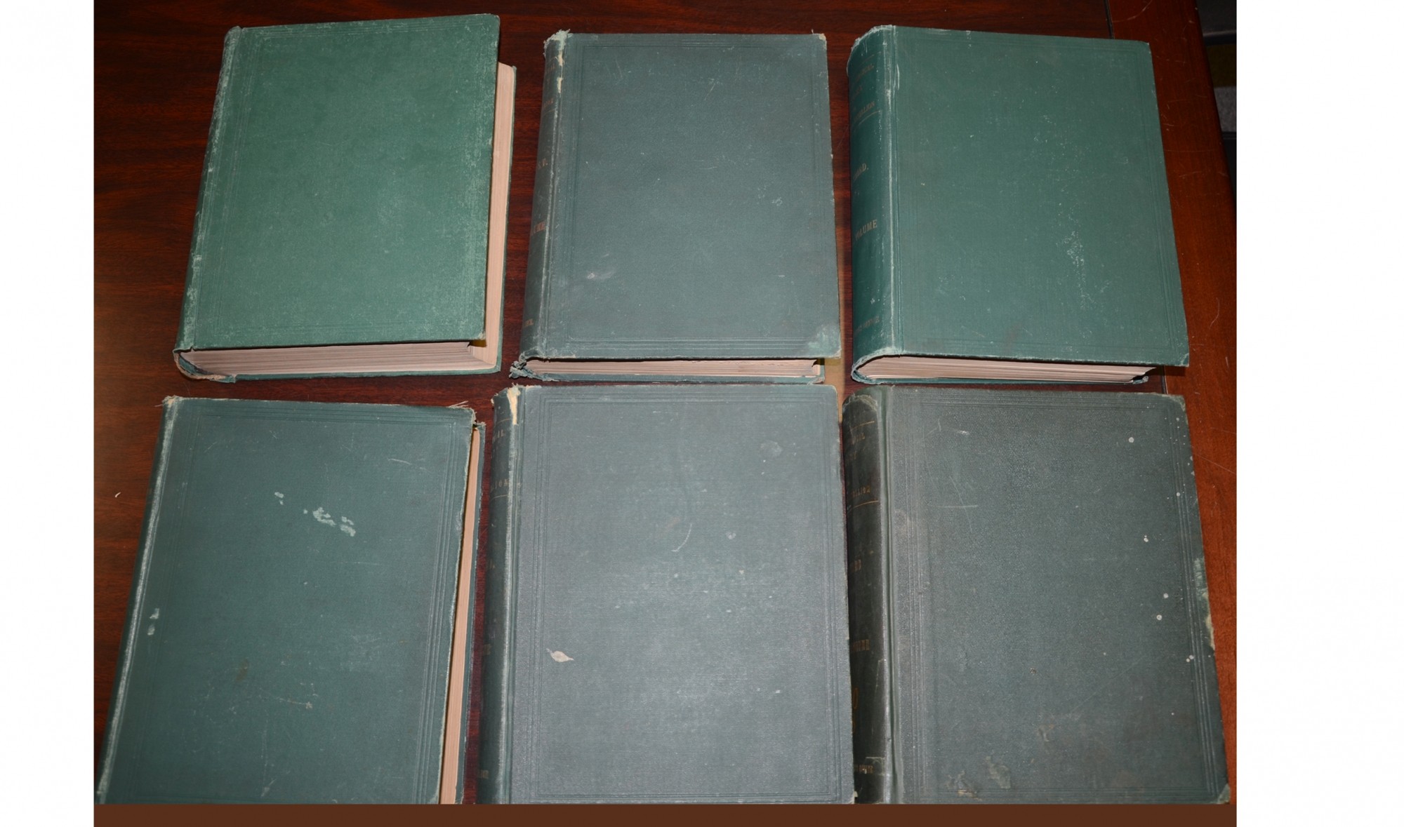 MEDICAL AND SURGICAL RECORDS OF THE WAR OF THE REBELLION, IN SIX VOLUMES