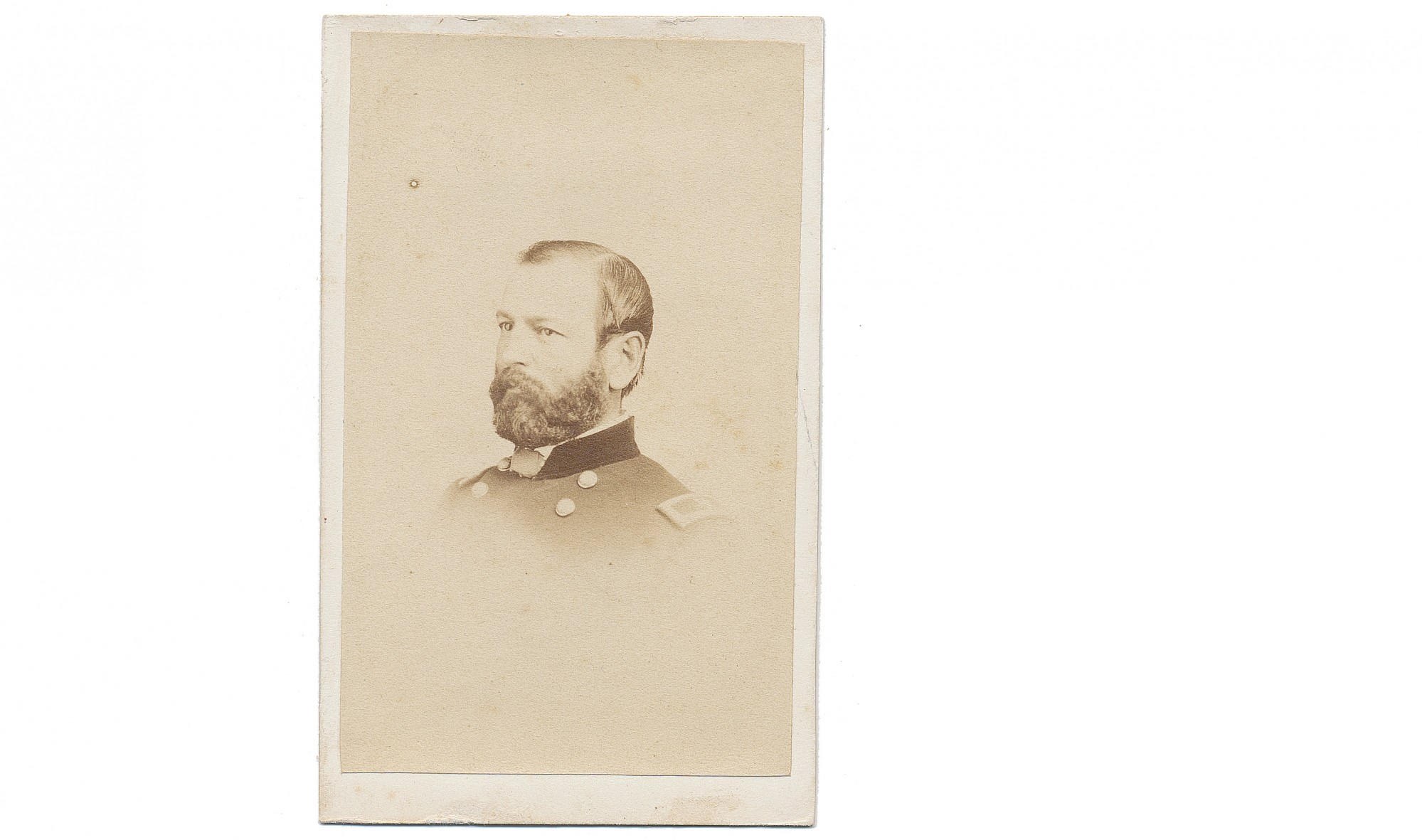 BUST VIEW CDV OF MAJOR GENERAL FITZ-JOHN PORTER