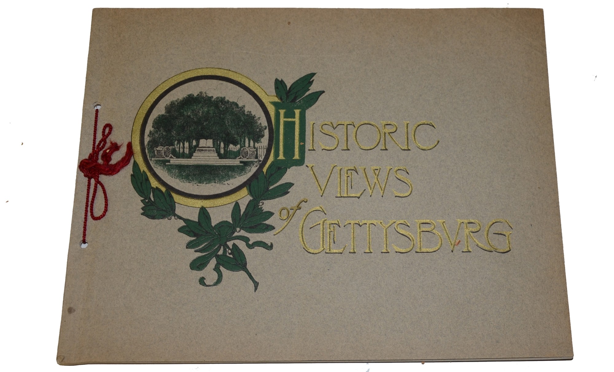 BOOKLET TITLED “HISTORIC VIEWS OF GETTYSBURG” WITH ORIGINAL MAILING ENVELOPE