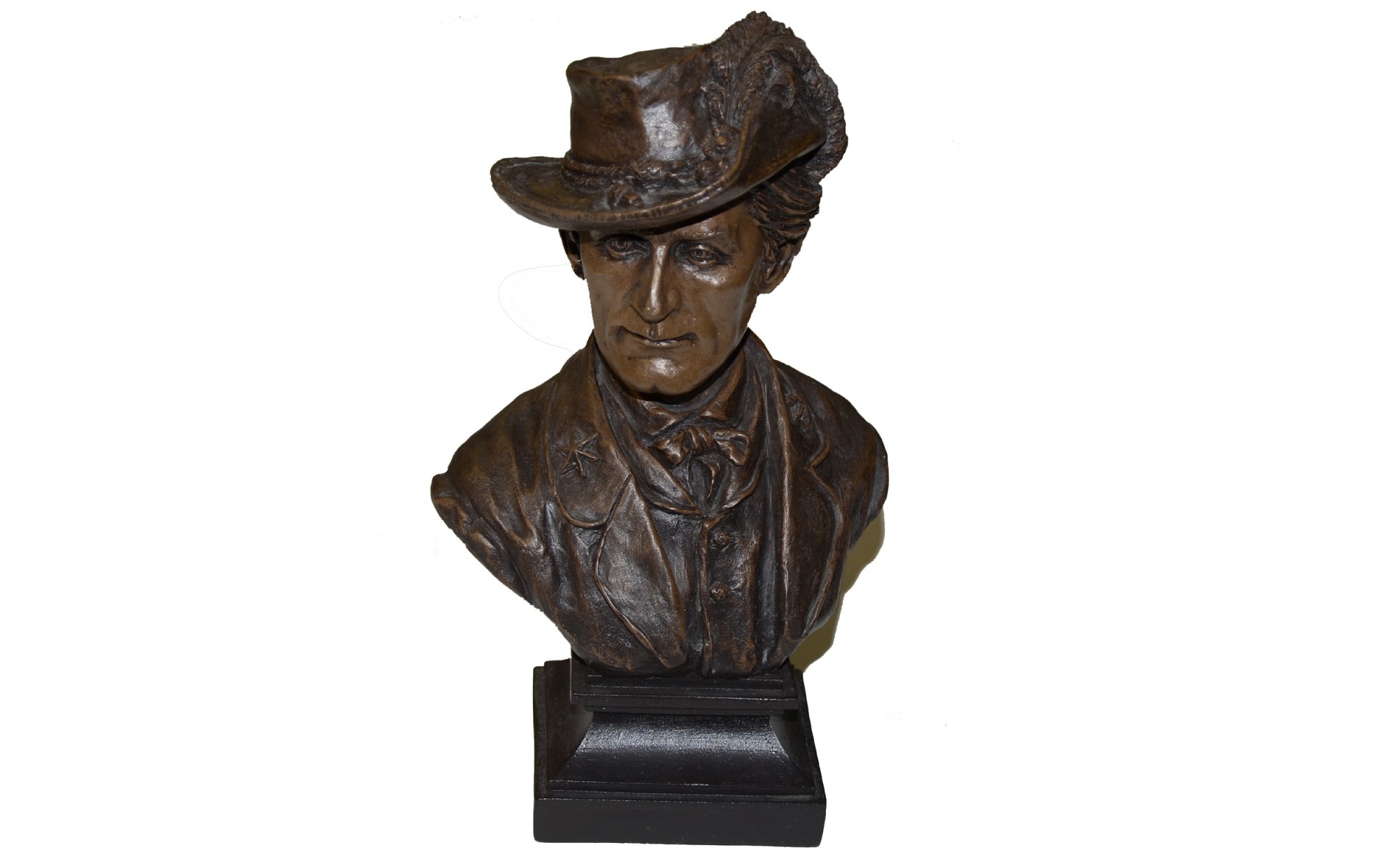 GENERAL JOHN SINGLETON MOSBY BUST BY RON TUNISON