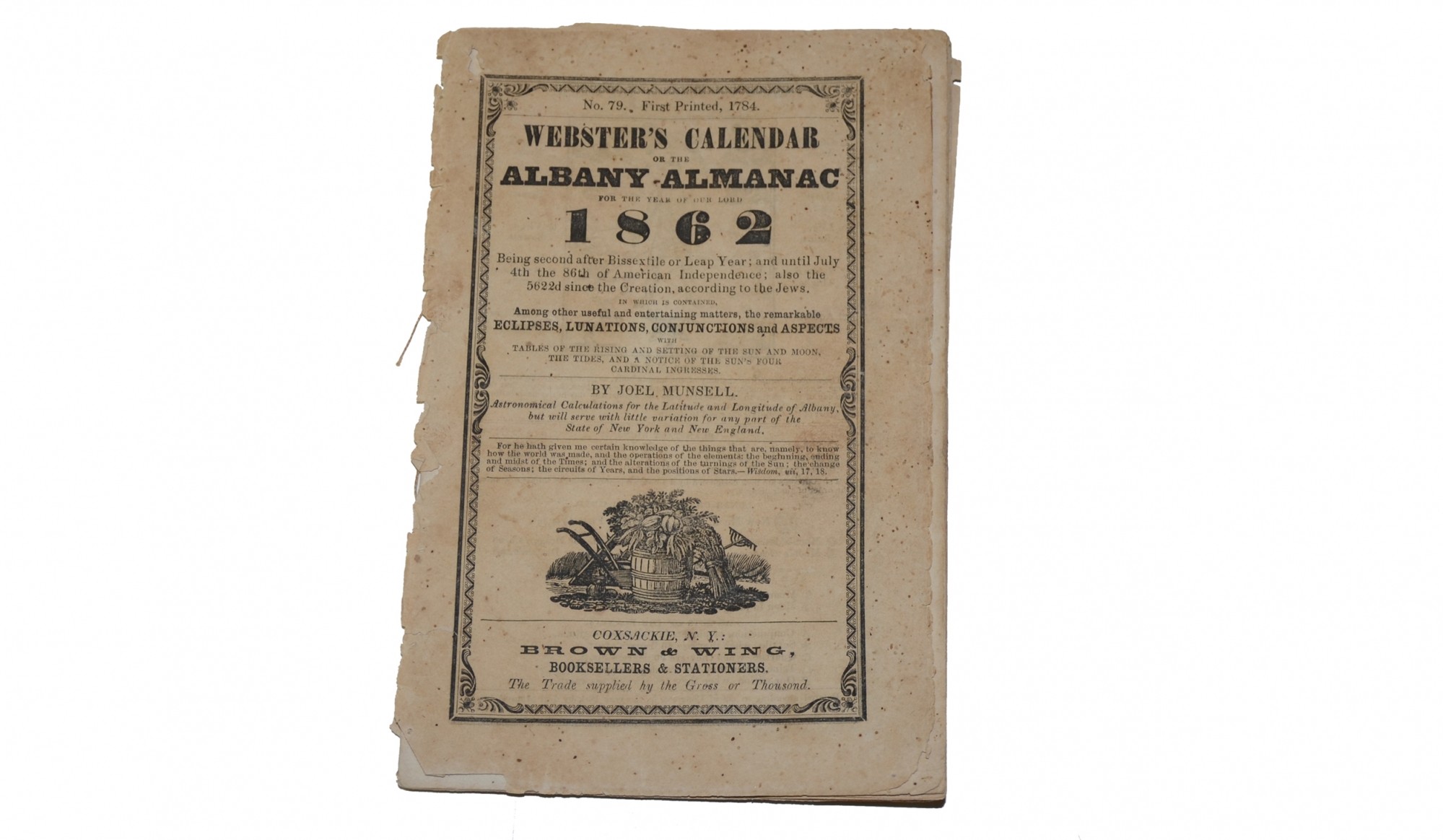 1862 ALMANAC