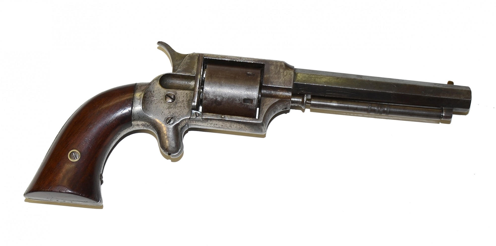 WILLIAM UHLINGER POCKET REVOLVER MARKED W. L. GRANT