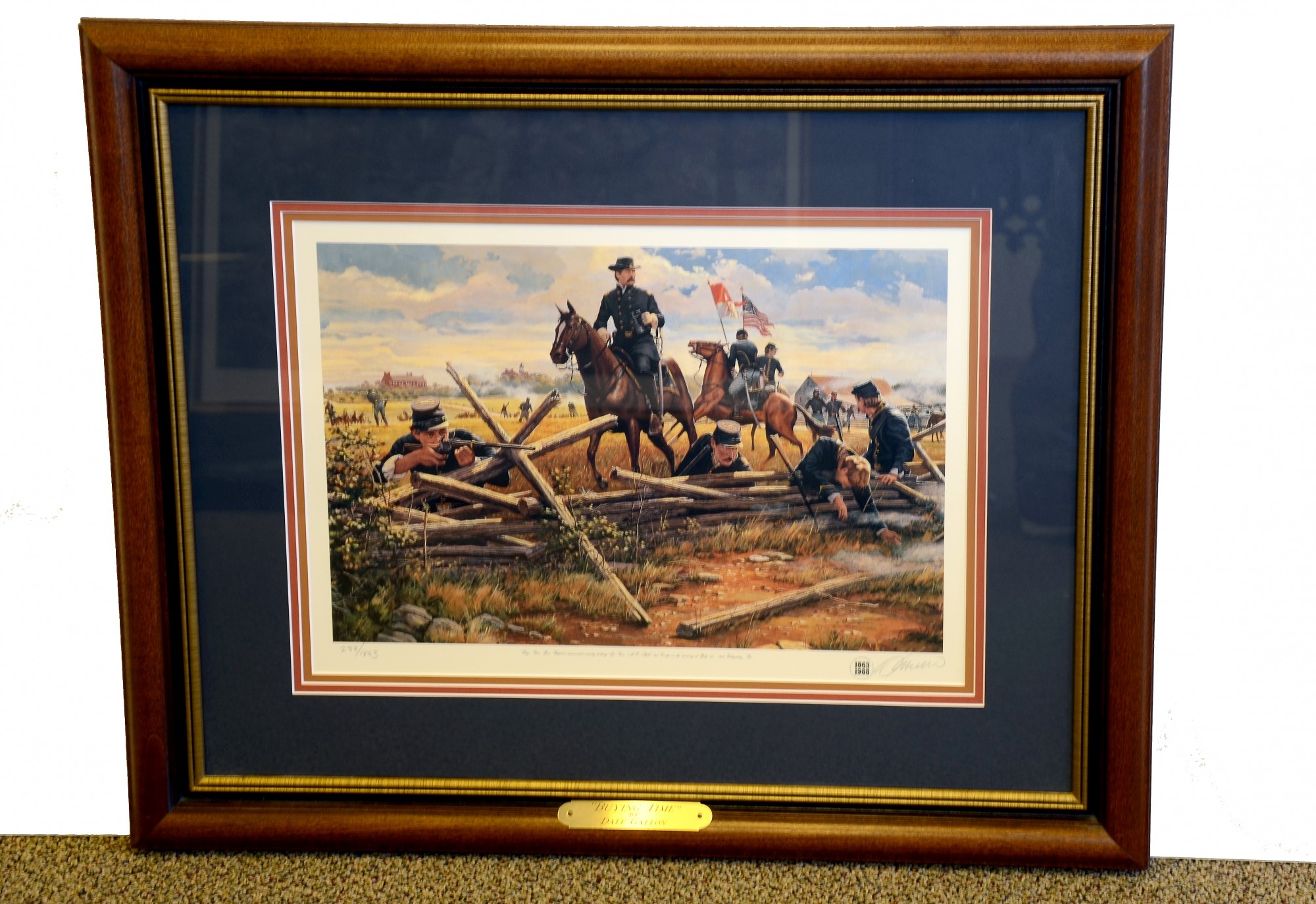 FRAMED PRINT – BUYING TIME by DALE GALLON