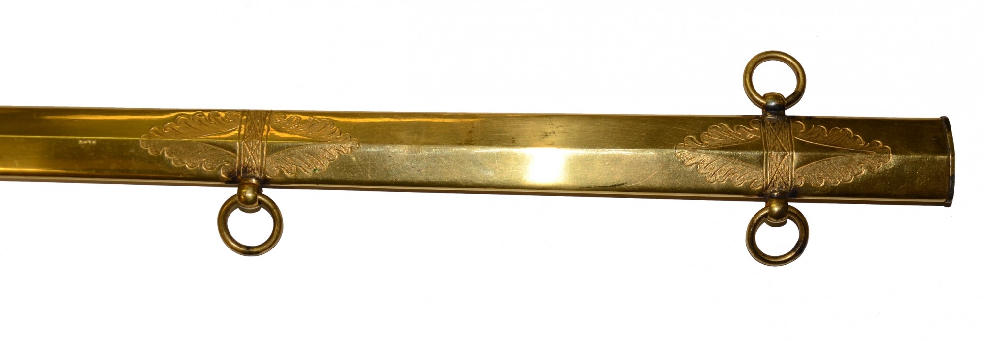 OFFICER’S SWORD BY AMES WITH SHEET SILVER GRIP AND CRUCIFORM GUARD