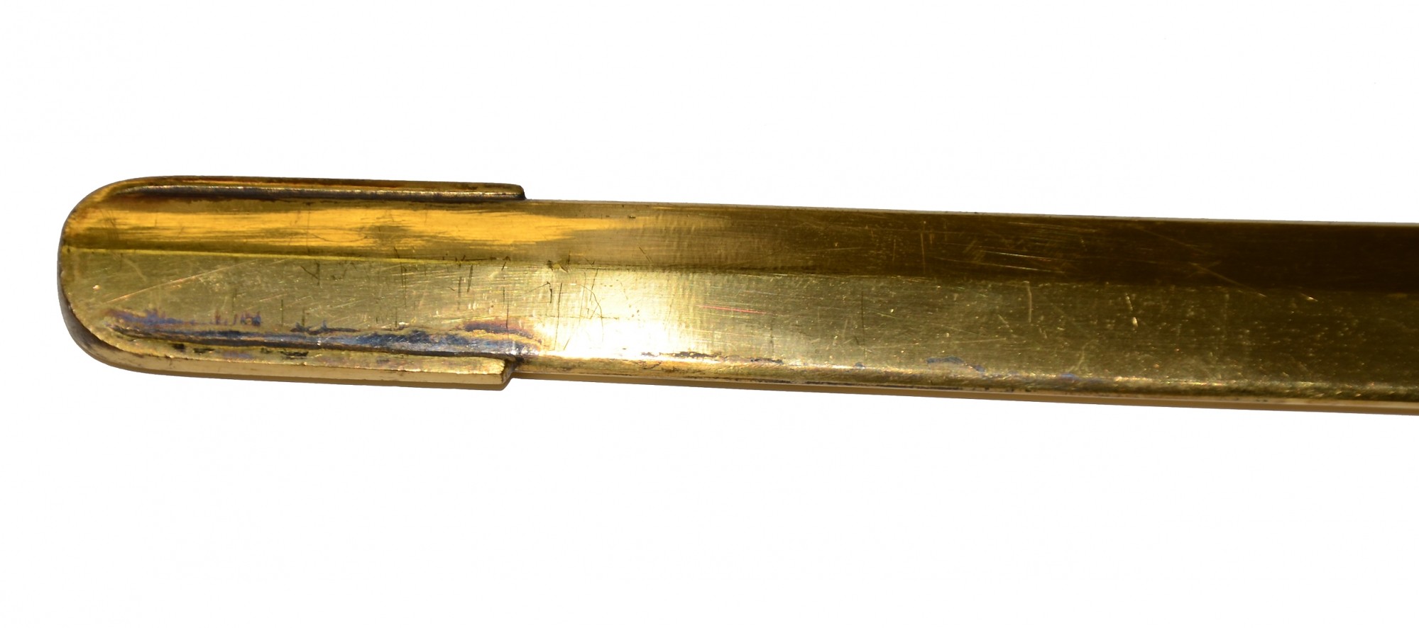 OFFICER’S SWORD BY AMES WITH SHEET SILVER GRIP AND CRUCIFORM GUARD