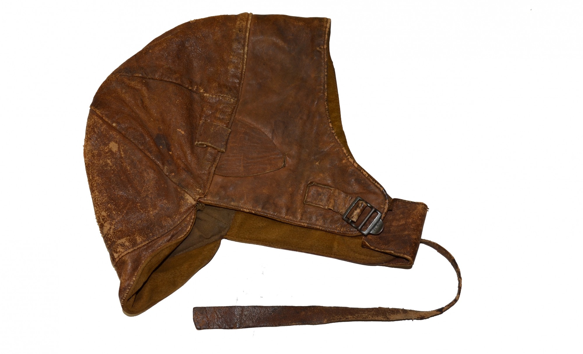 WORLD WAR ONE LEATHER FLYING HELMET