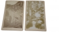 FOUR CABINET CARD PHOTOGRAPHS C. 1890 OF SCENES AROUND COLORADO SPRINGS, CO