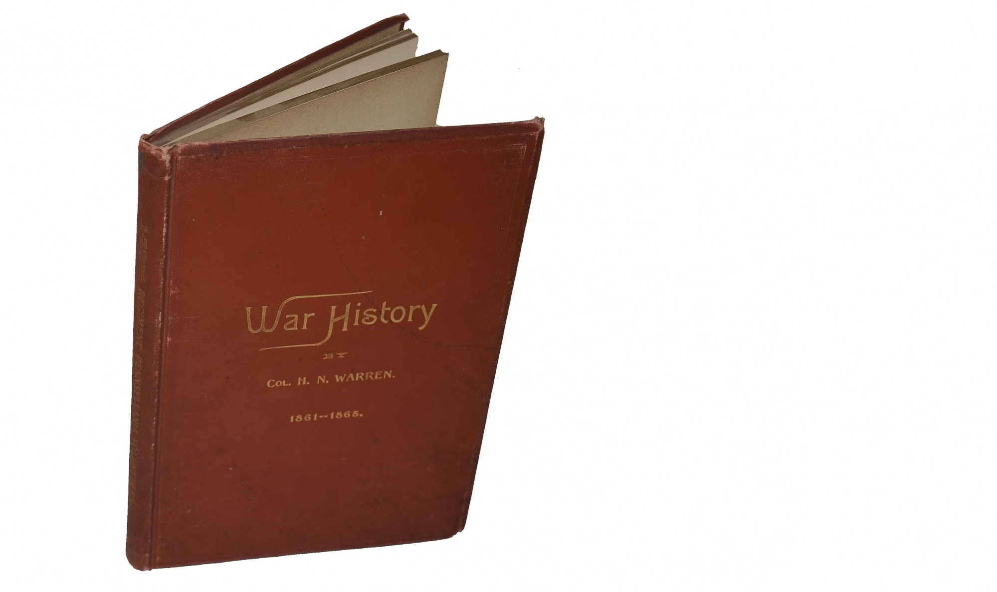 ORIGINAL COPY OF “WAR HISTORY” – 142ND PENNSYLVANIA INFANTRY