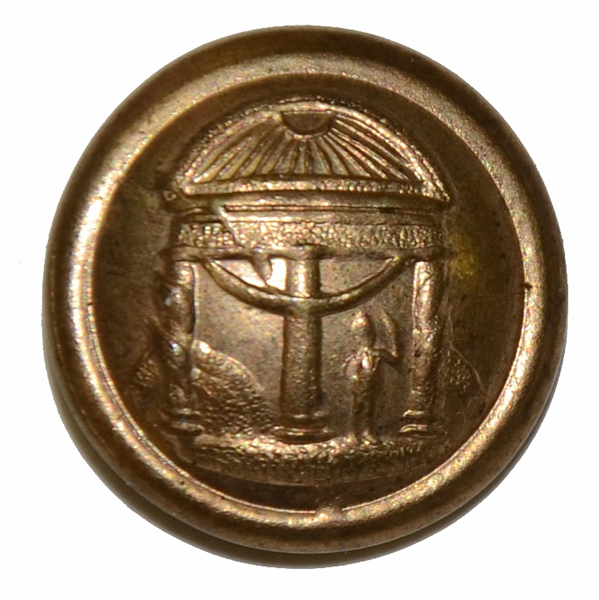 GEORGIA STATE SEAL CUFF BUTTON