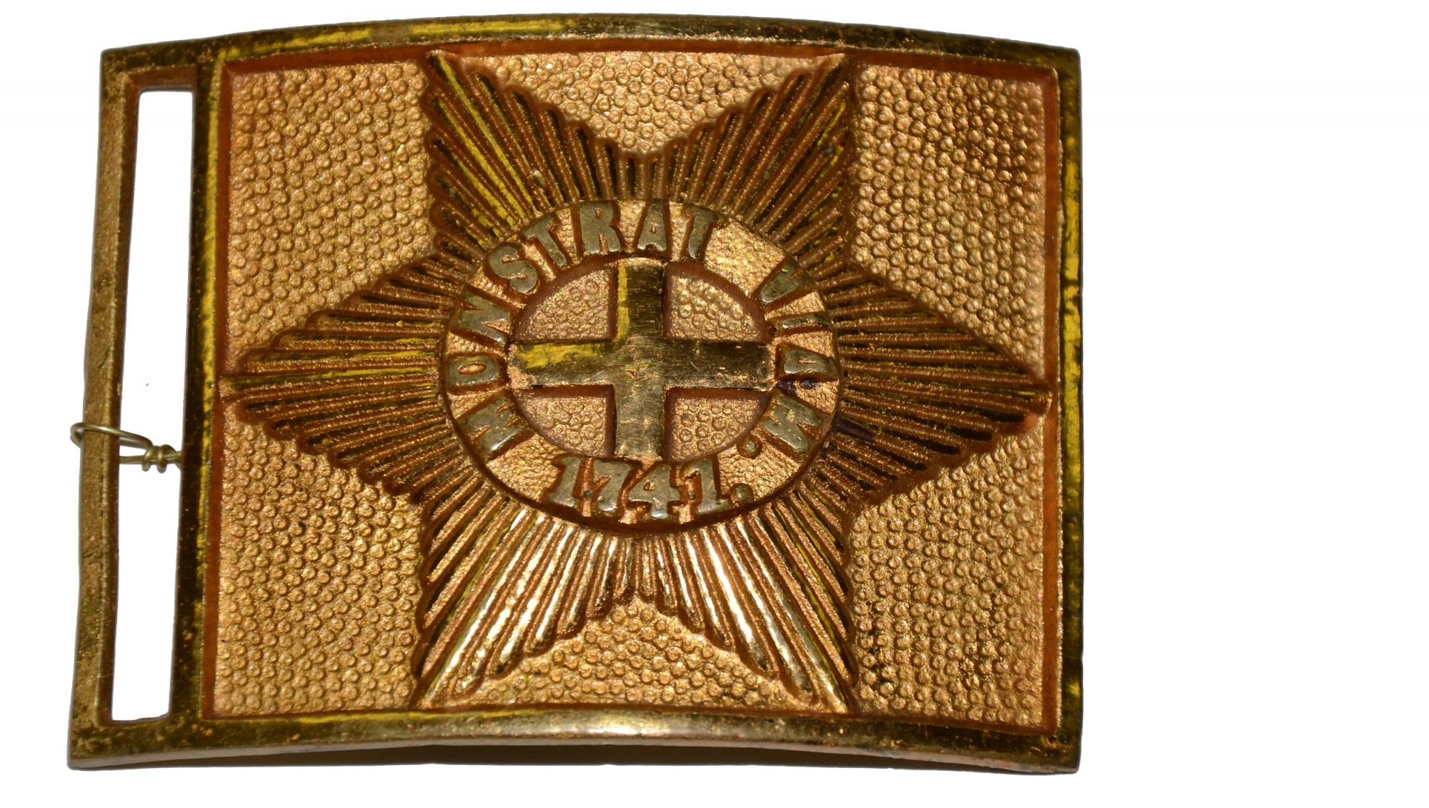 BOSTON FIRST CORPS OF CADETS BELT PLATE, CIRCA 1850s – 1880s
