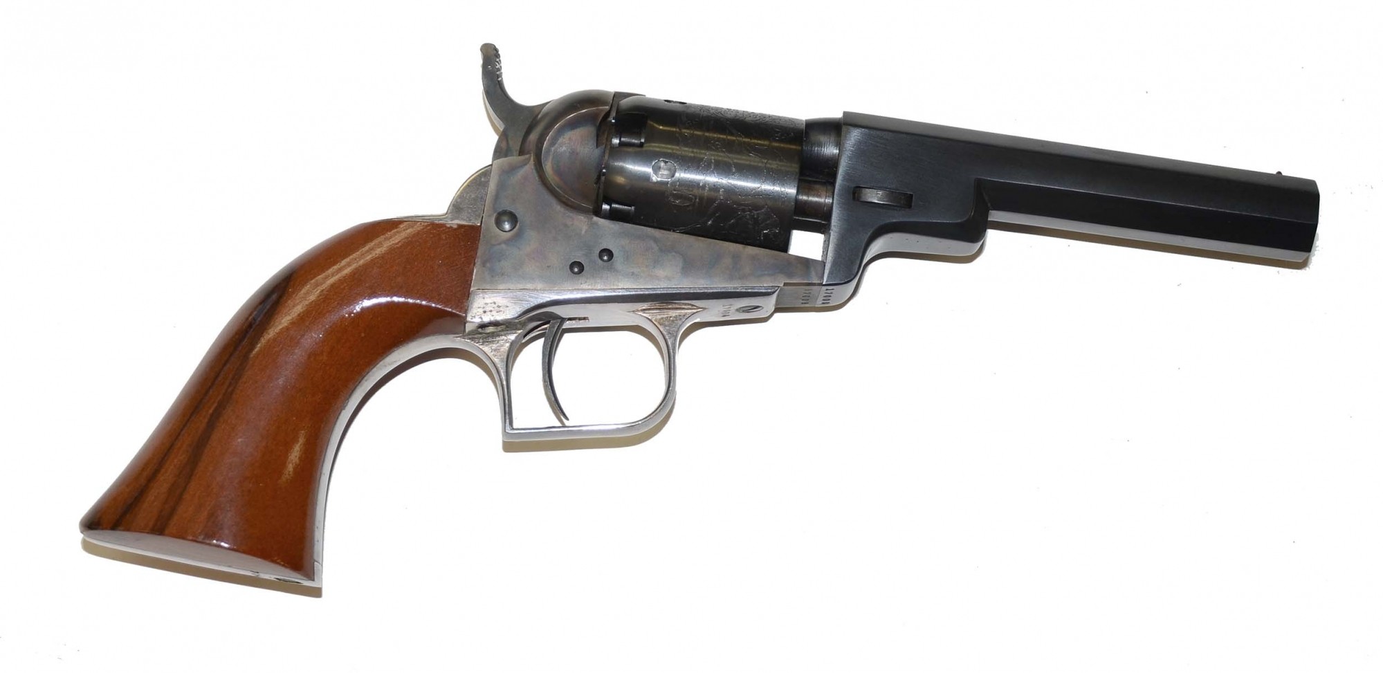 MINT CONDITION REPRODUCTION OF THE COLT BABY DRAGOON REVOLVER WITH THE ORIGINAL BOX