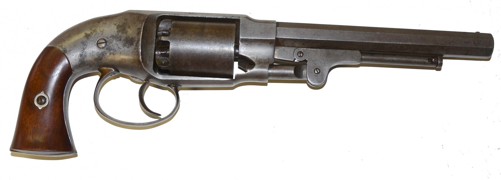 SCARCE ARMY ISSUE C.S. PETTENGILL REVOLVER IN .44 CALIBER