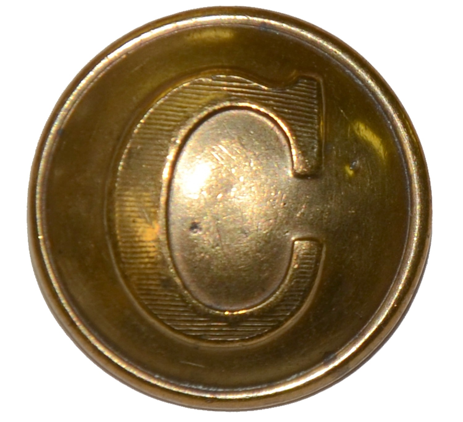 CONFEDERATE CAVALRY COAT BUTTON