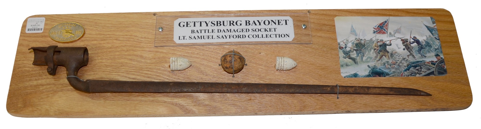 GETTYSBURG RELIC ENFIELD BAYONET
