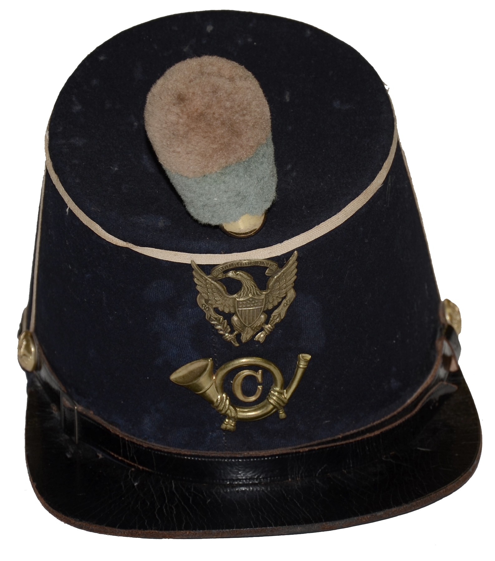 US M1872 INFANTRY OFFICER SHAKO