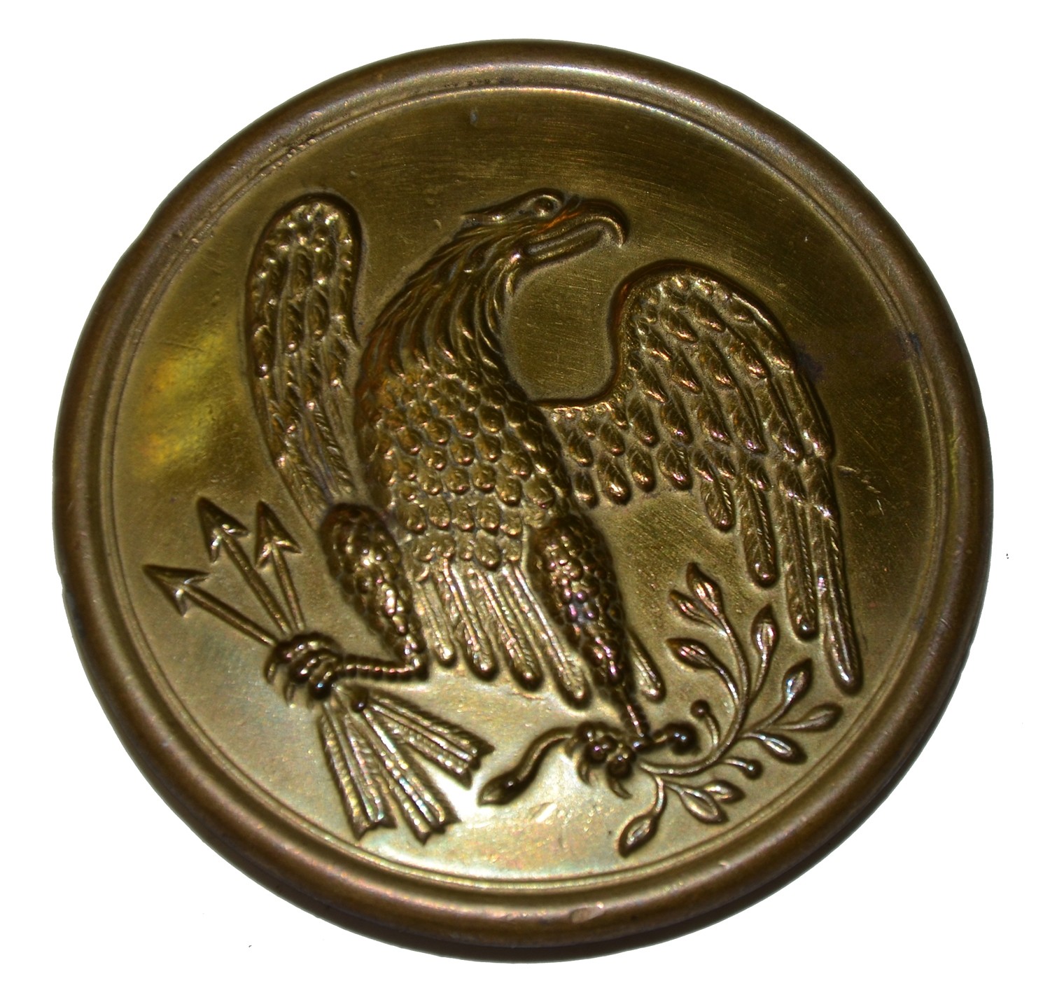 US PATTERN 1826 NCO EAGLE BREAST PLATE IN EXCELLENT CONDITION