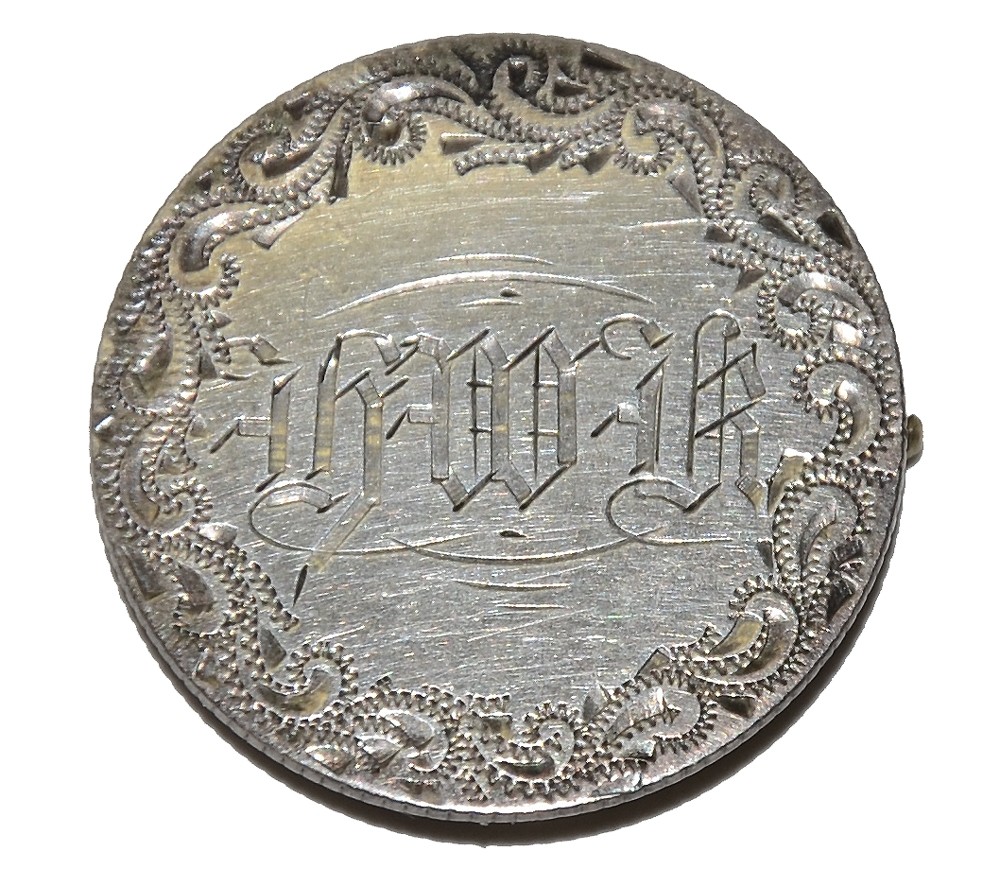 VICTORIAN LOVE TOKEN - “F.M.N.”