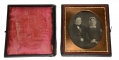 SIXTH PLATE DAGUERREOTYPE OF MOTHER & SON
