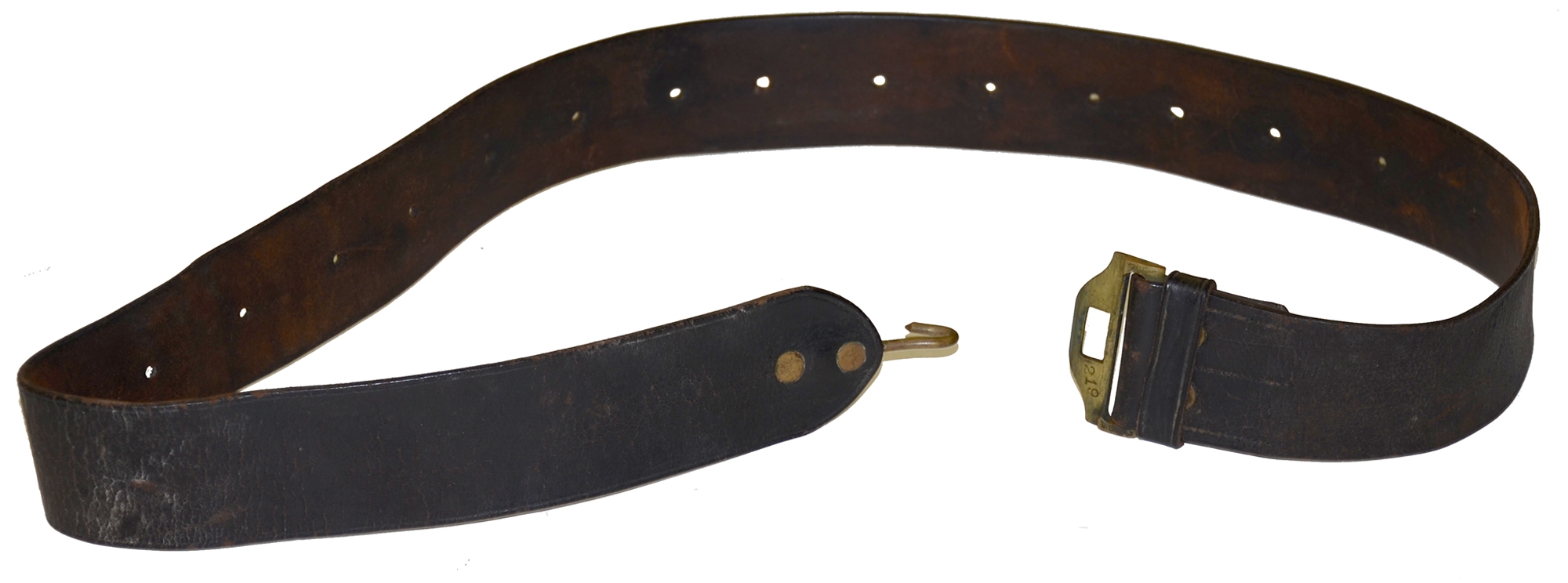 NCO BELT WITH HOOK & KEEPER