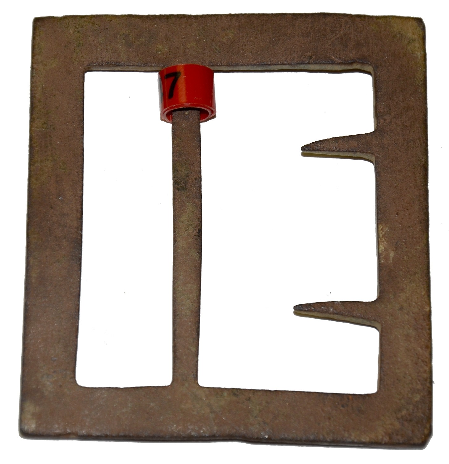 GUTTER-BACK CONFEDERATE FRAME BUCKLE 