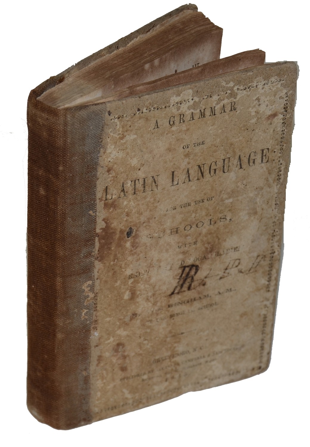 A GRAMMAR OF THE LATIN LANGUAGE, ID’D TO RUSSELL P. POPE, GREENWOOD, VA
