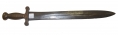 CONFEDERATE SHORT SWORD MADE BY BOYLE, GAMBLE AND MCFEE OF RICHMOND