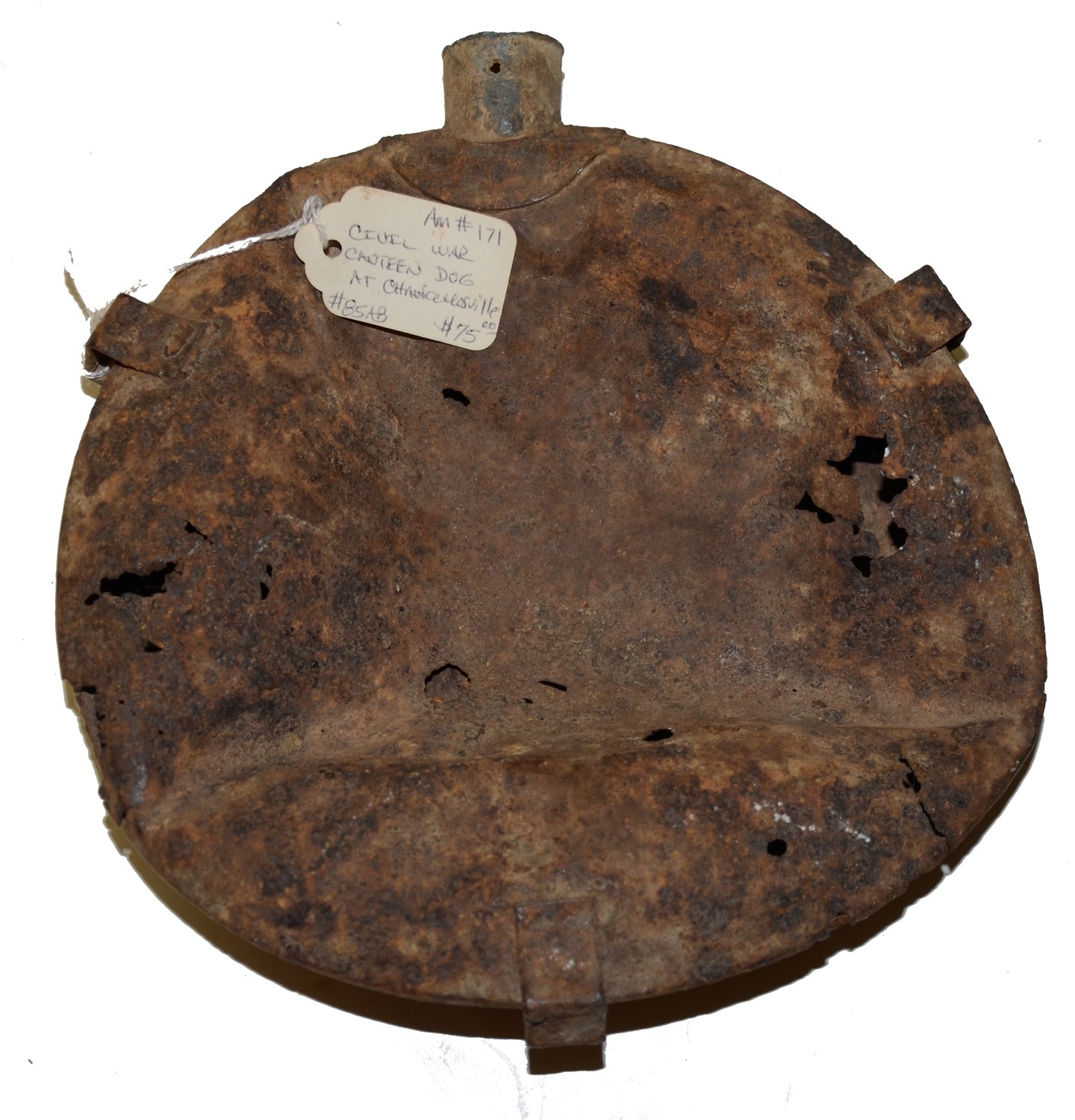 RELIC CANTEEN FROM CHANCELLORSVILLE — Horse Soldier