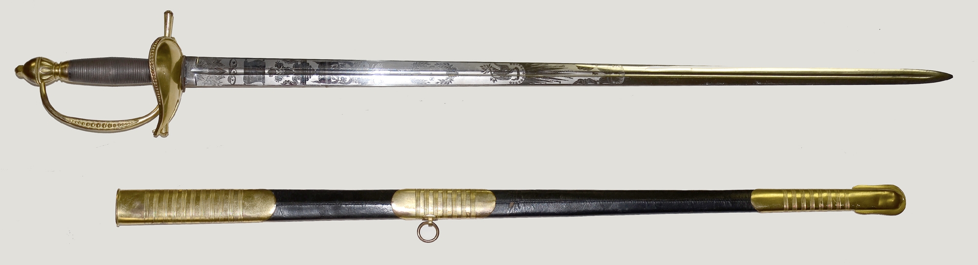MINTY M1832 GENERAL AND STAFF OFFICER’S SWORD BY AMES