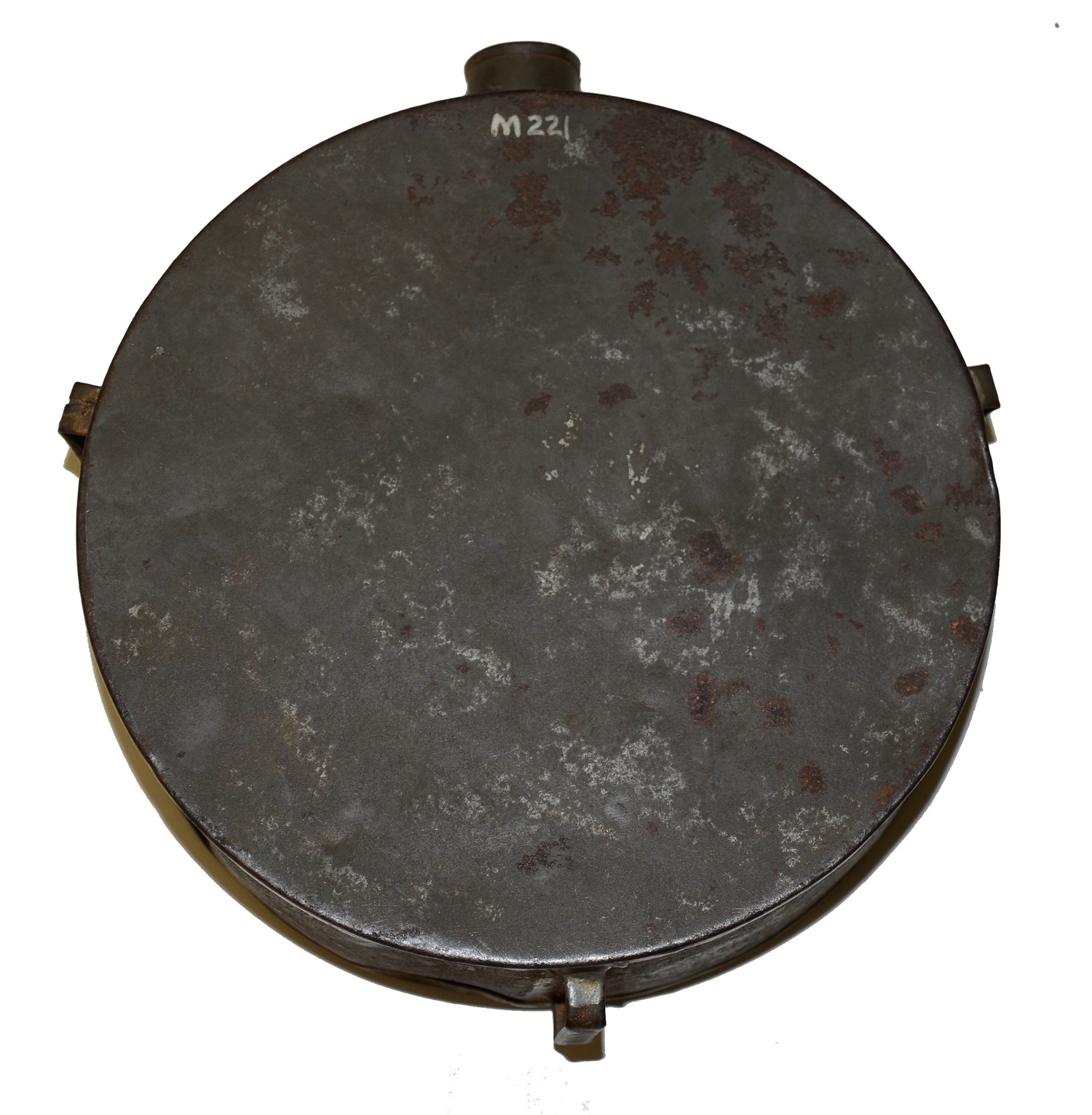 CONFEDERATE TIN DRUM CANTEEN