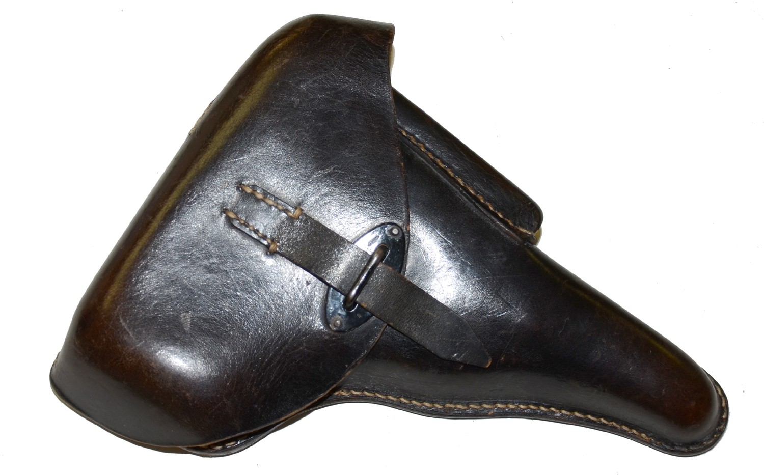 WORLD WAR TWO GERMAN “HARD SHELL” HOLSTER FOR P-38 PISTOL