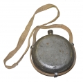 CONFEDERATE TIN DRUM CANTEEN WITH EARLY REPRODUCTION SLING