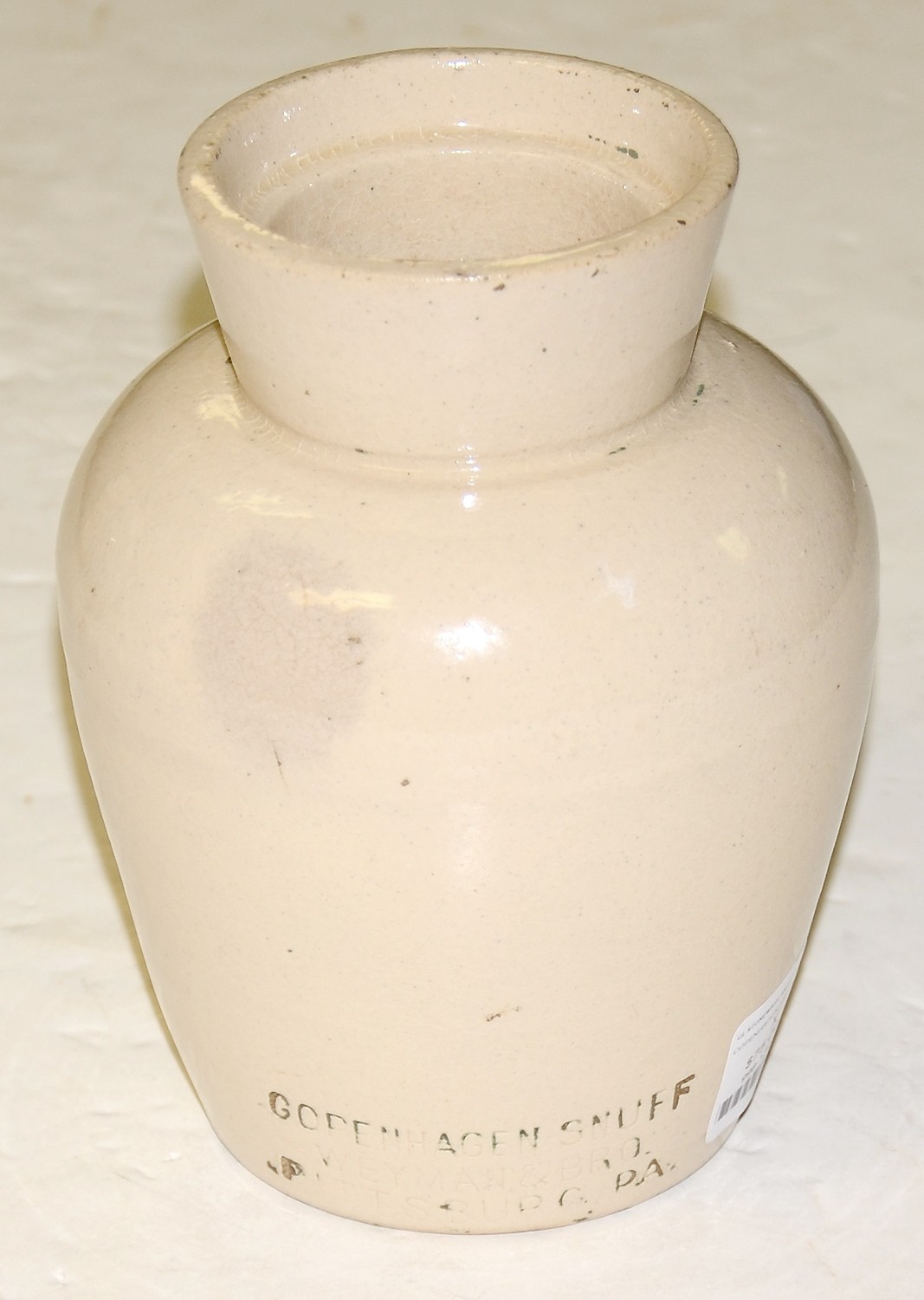 COPENHAGEN SNUFF JAR