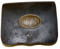 REGULATION 1861 CARTRIDGE BOX WITH PLATE