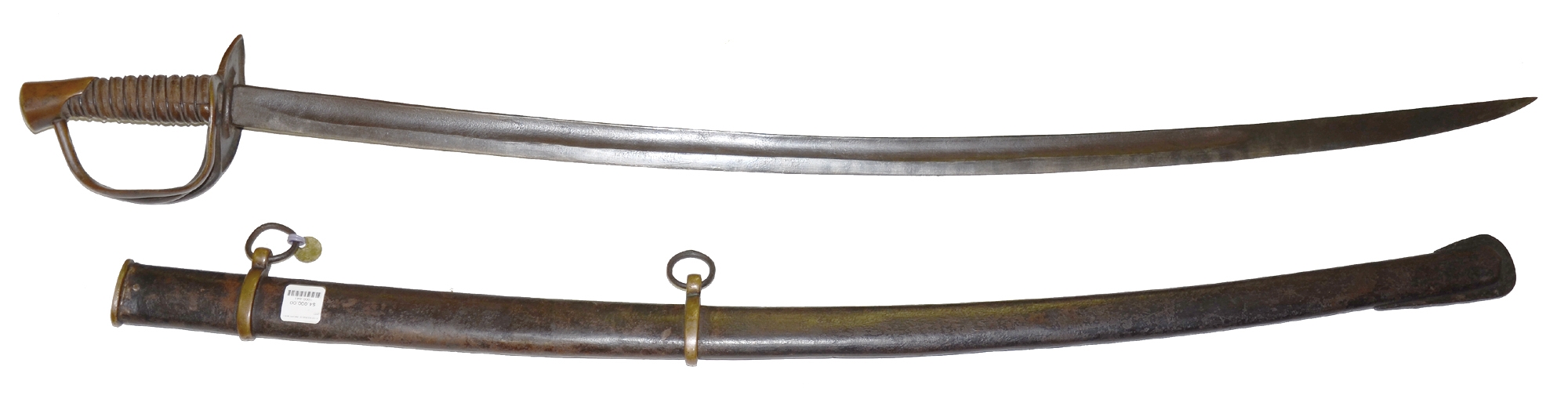 CONFEDERATE KENANSVILLE SABRE WITH SCABBARD — Horse Soldier