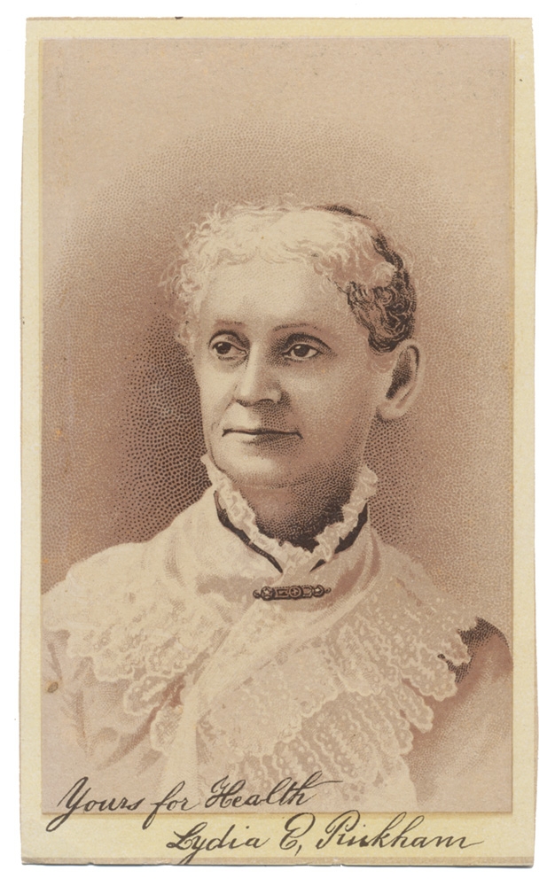CDV ETCHING OF LYDIA PINKHAM