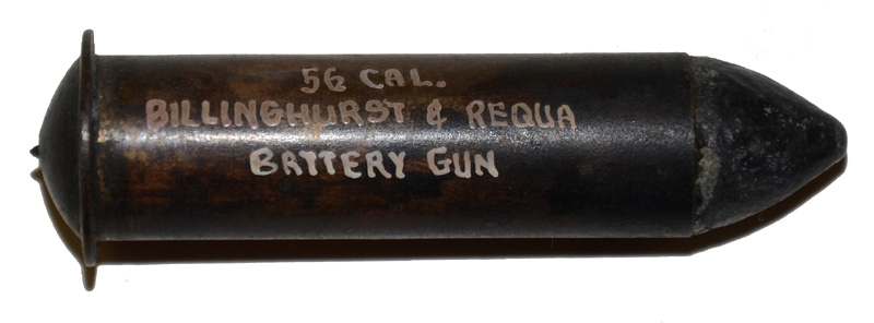 .56 CAL. BILLINGHURST & REQUA CARTRIDGE