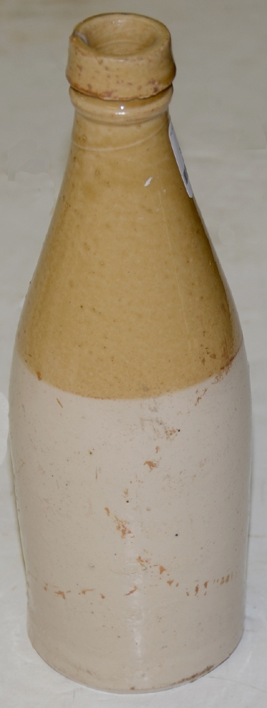 STONEWARE BEER / ALE BOTTLE