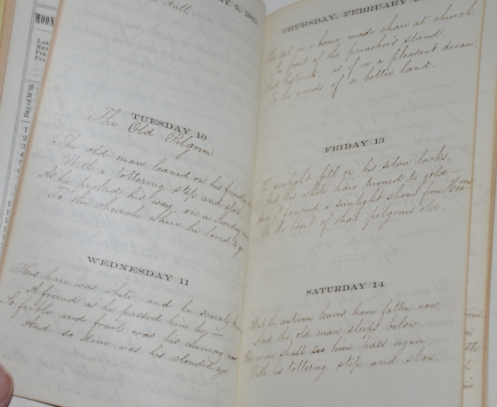 1863 CIVILIAN CIVIL WAR DIARY BY EMILY ANN FIFIELD, MASSACHUSETTS LADY ...