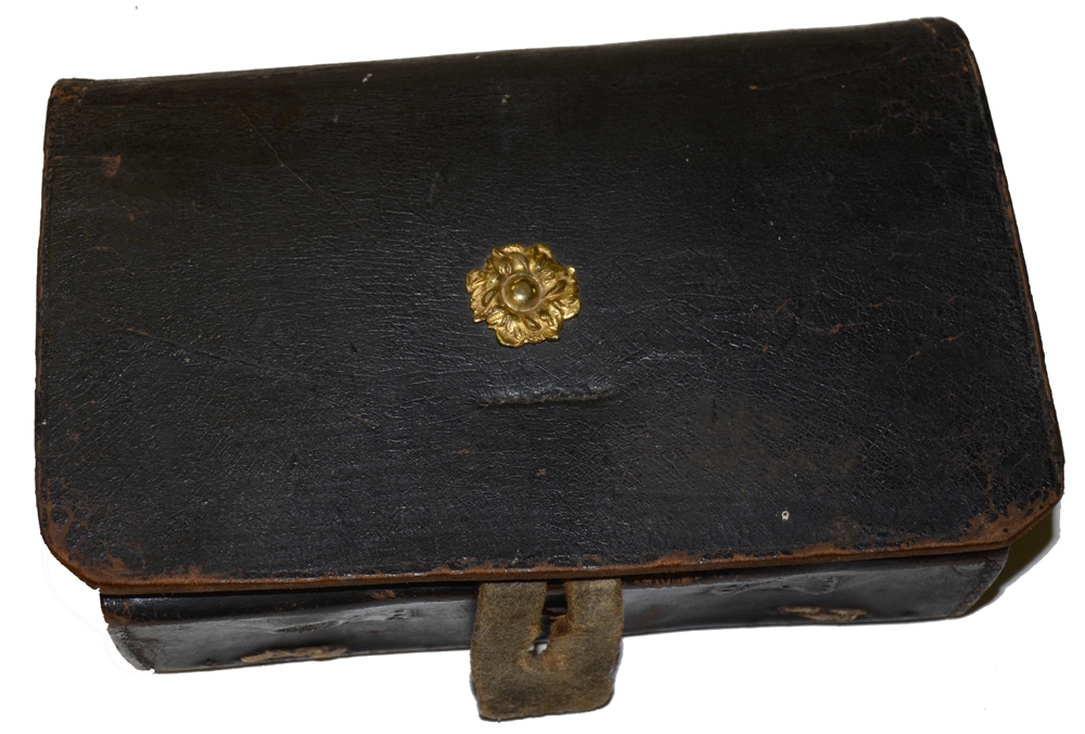CIRCA 1830s “BAKER’S PATTERN” INFANTRY CARTRIDGE BOX