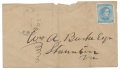 SOUTHERN MAIL ENVELOPE WITH CONFEDERATE POSTAGE