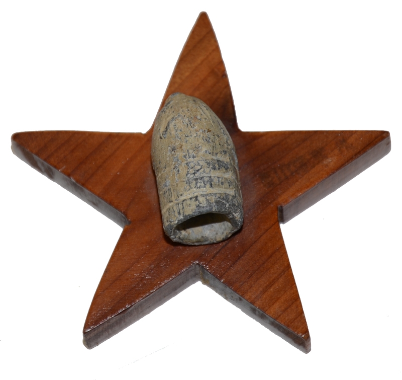 EARLY GETTYSBURG BULLET SOUVENIR FROM “NATIONAL MUSEUM”