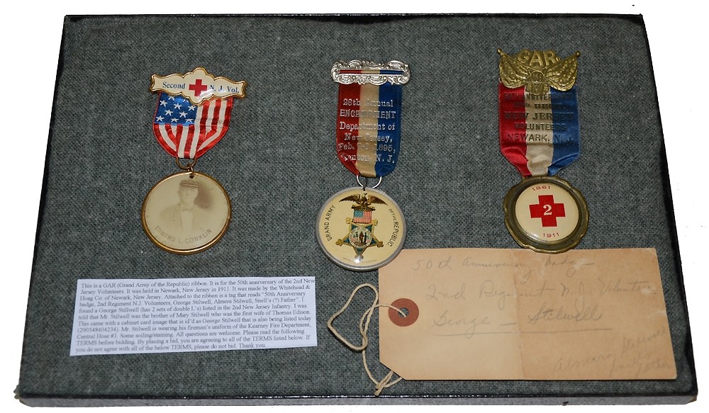 GROUP OF VETERAN’S BADGES IDENTIFIED TO 2ND NEW JERSEY SOLDIER