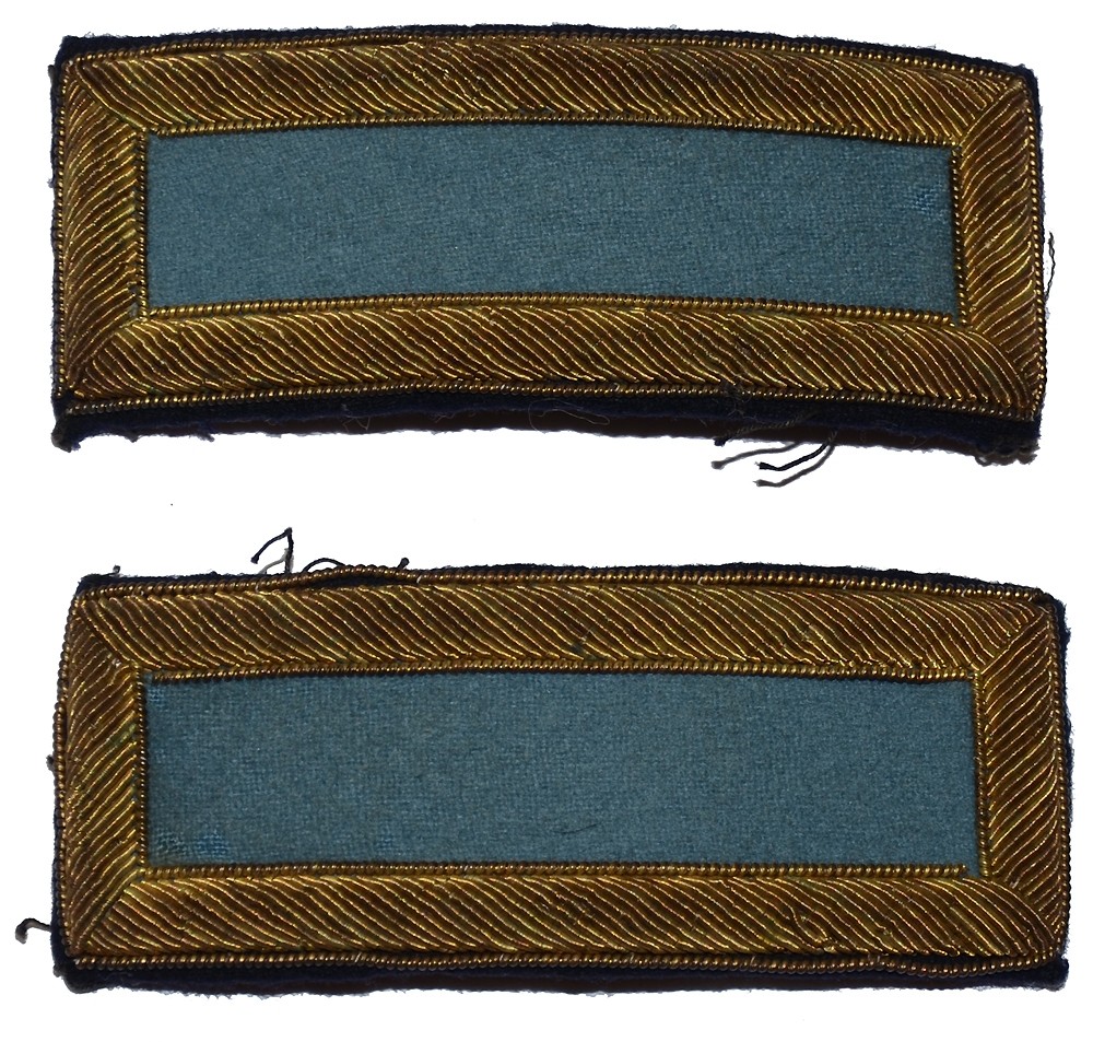 INDIAN WARS ERA 2ND LIEUTENANT OF INFANTRY SHOULDER STRAPS