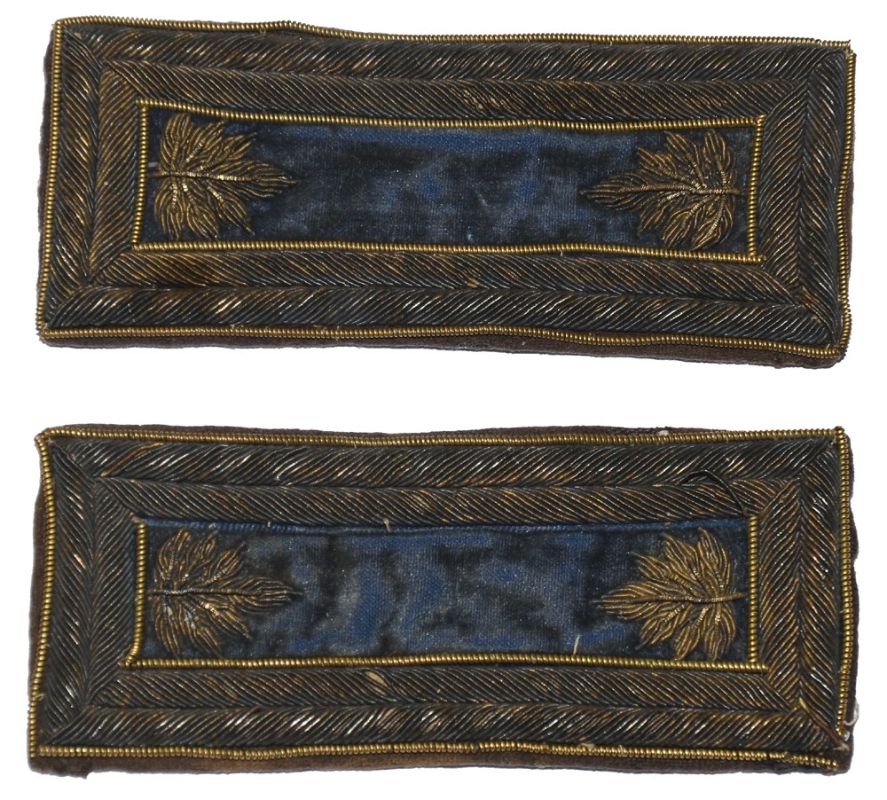 PAIR OF MAJOR OF INFANTRY SHOULDER STRAPS