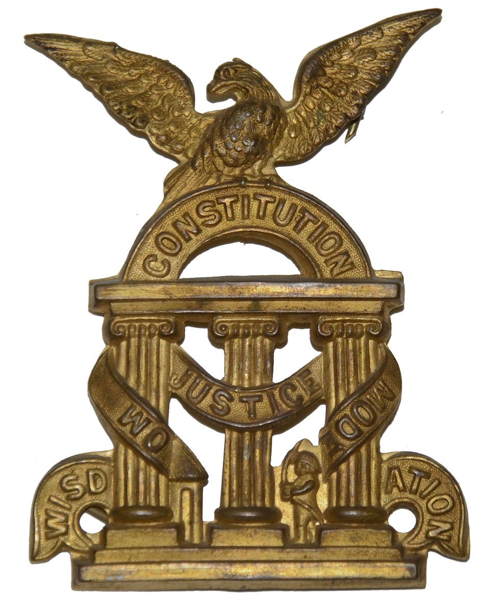 GEORGIA STATE SEAL HAT INSIGNIA