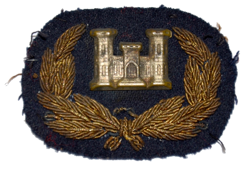 CIVIL WAR OFFICER’S ENGINEERS HAT INSIGNIA
