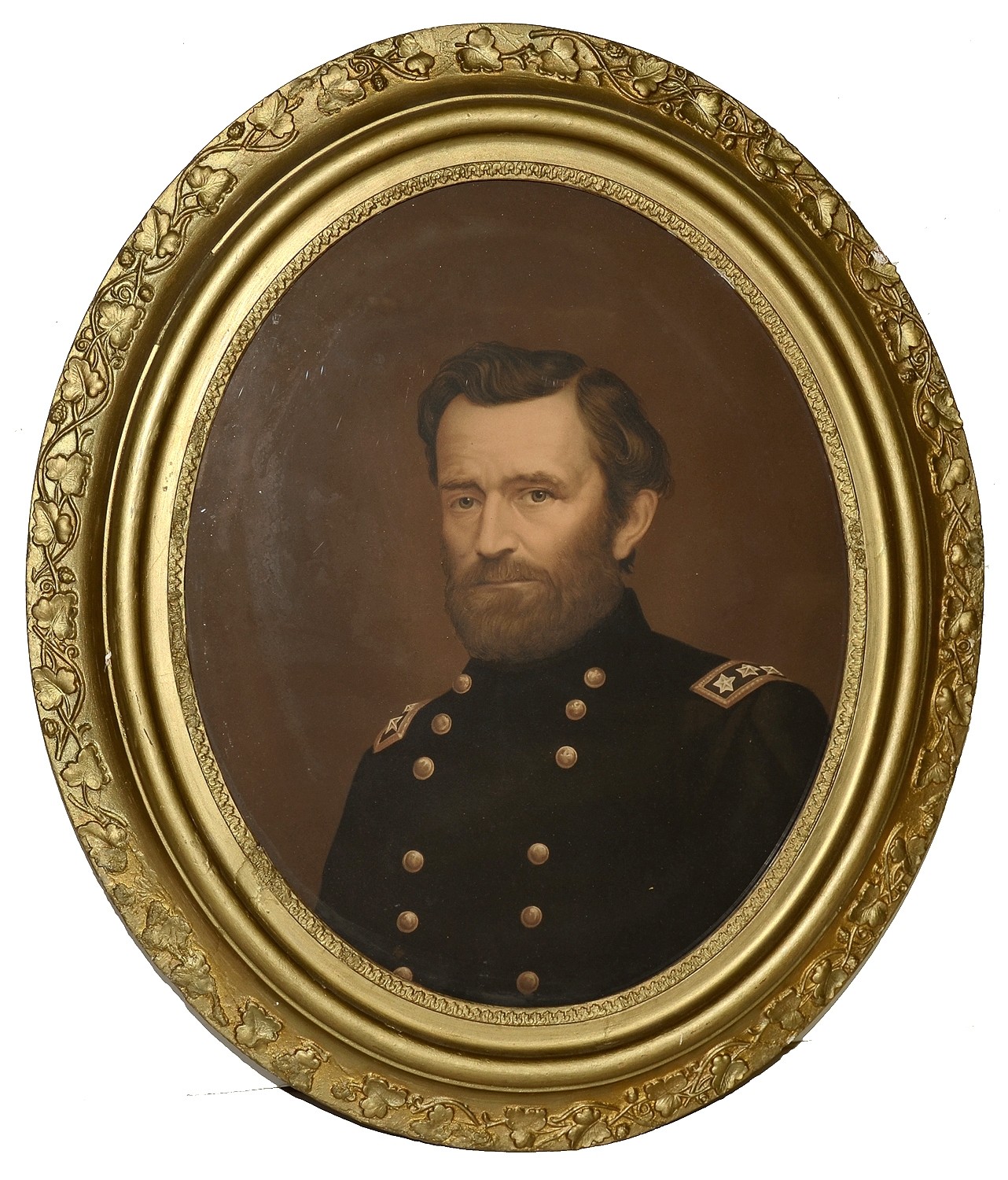 1864 CHROMOLITHOGRAPH OF LIEUTENANT GENERAL ULYSSES S. GRANT IN ORIGINAL FRAME
