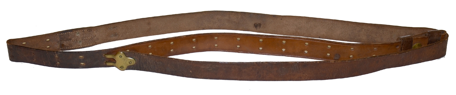 LEATHER SLING FOR A 50/70 RIFLE