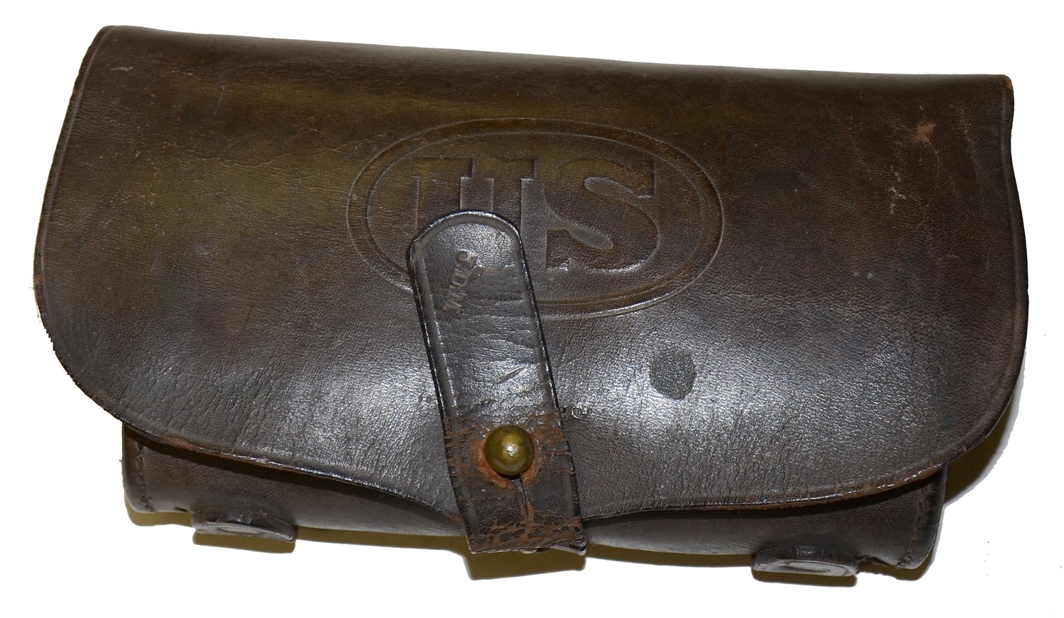 CUSTER PERIOD HAGNER NUMBER 2 CARTRIDGE BOX — Horse Soldier