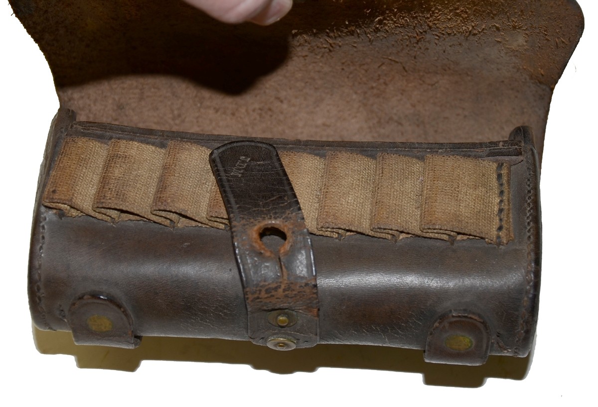 CUSTER PERIOD HAGNER NUMBER 2 CARTRIDGE BOX — Horse Soldier